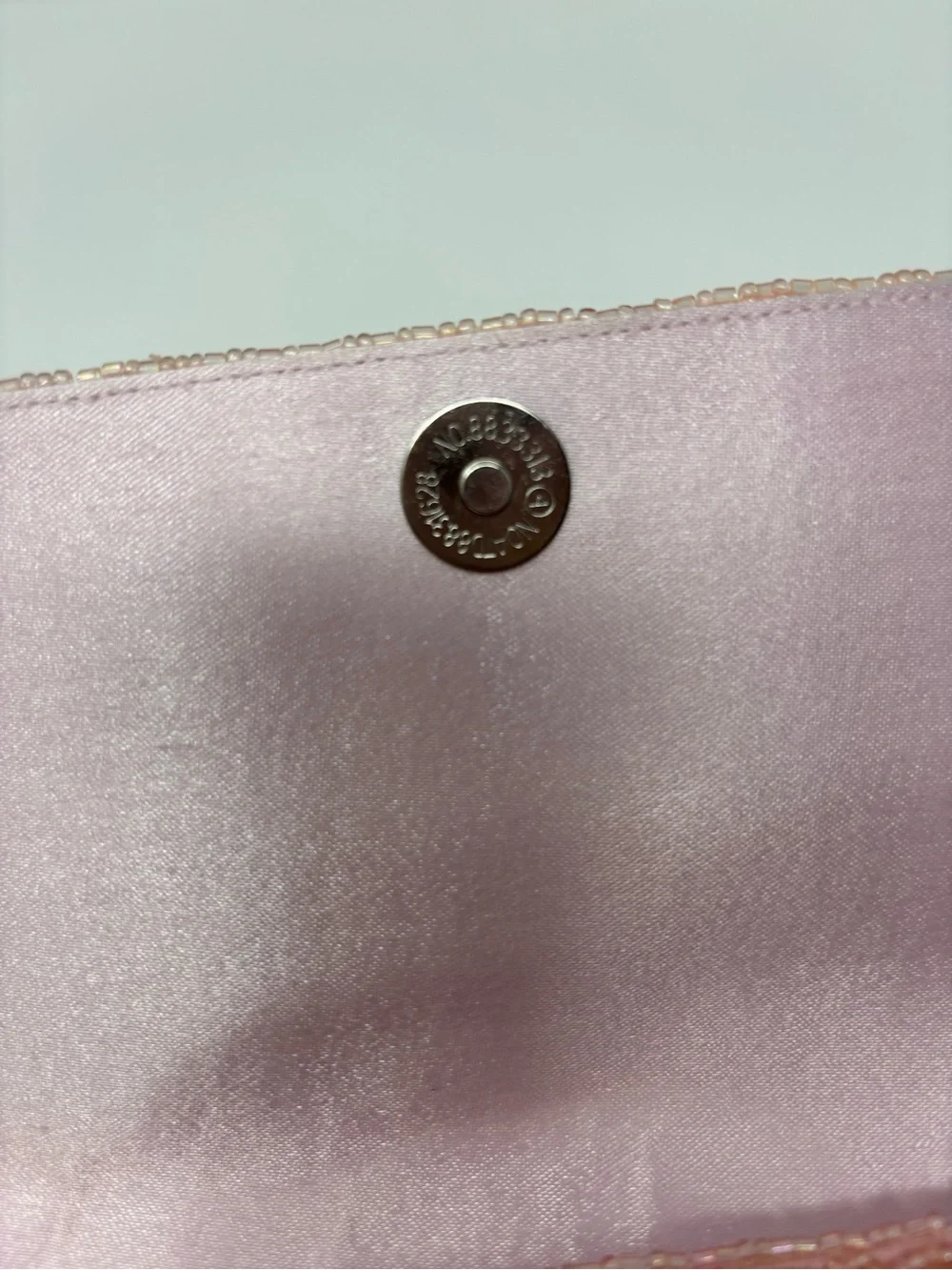 Pink Strawberry Beaded Tianany Clutch